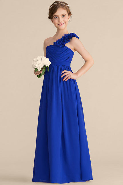 Robe Plissée Bleu Roi - gallery 2