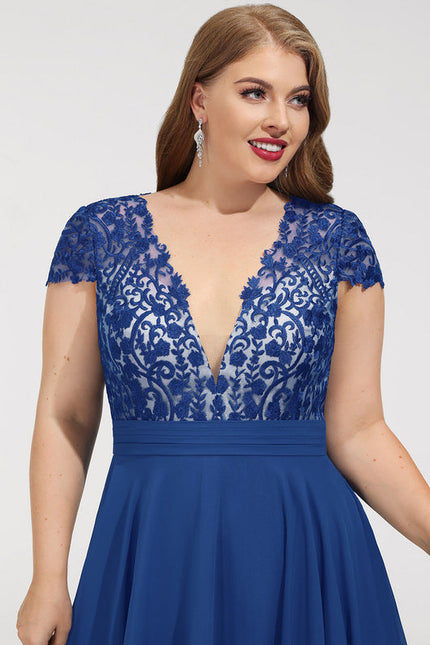Robe Vintage Bleu Roi - gallery 9