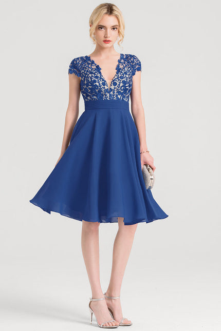 Robe Vintage Bleu Roi - gallery 2