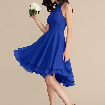 Robe Bleu Roi Et Argent