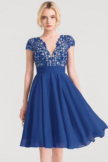 Robe Vintage Bleu Roi