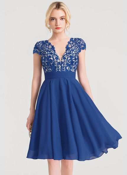 Robe Vintage Bleu Roi
