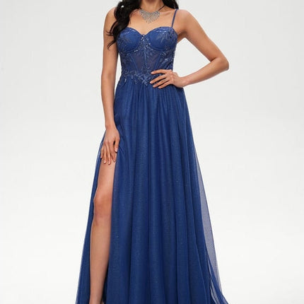 Robe De Mariée Princesse Bleu Roi